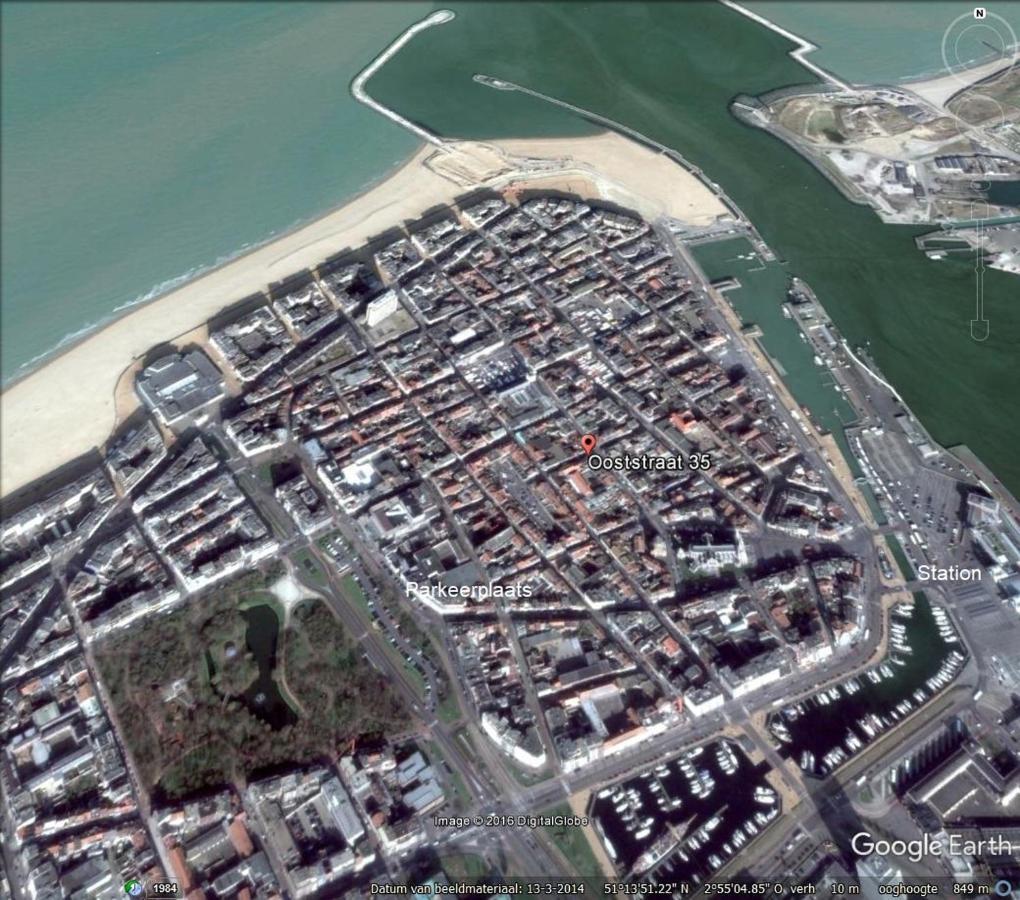 Marjori Oostende Met Gratis Parkeerplaats Екстер'єр фото